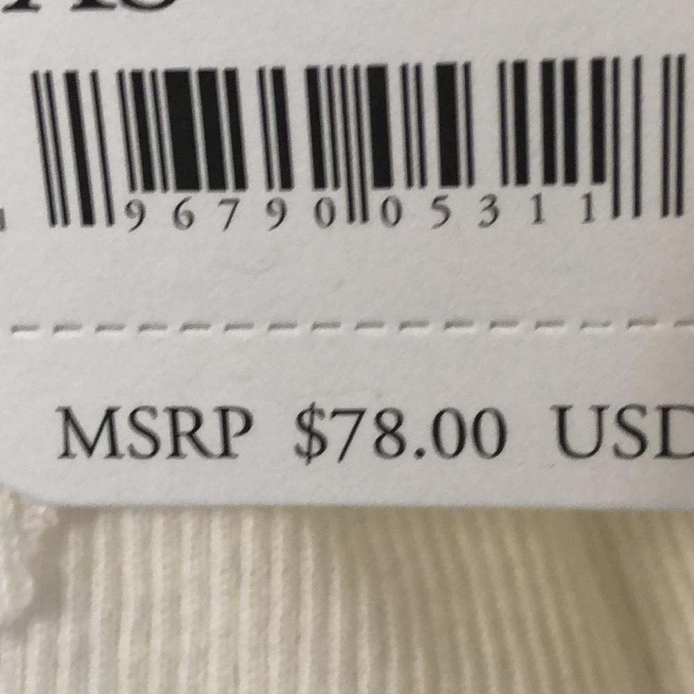 NWT Free People Santa Clara Thermal in Alabaster - Picture 10 of 14